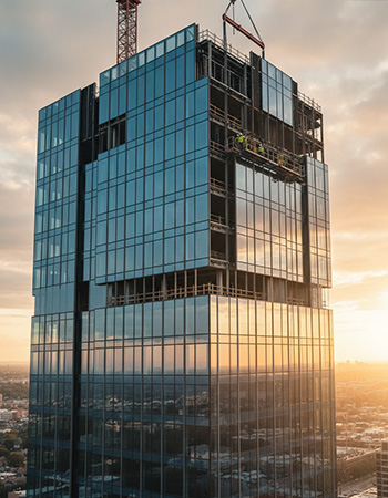 Unitized and semi-unitized curtain wall systems