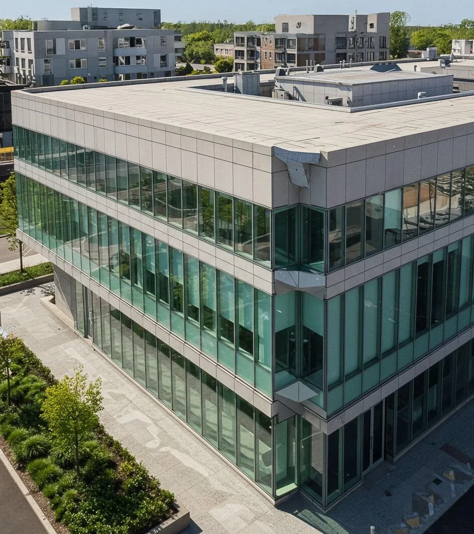 Certified ballistic-resistant security glazing assembly installed by HG Walls