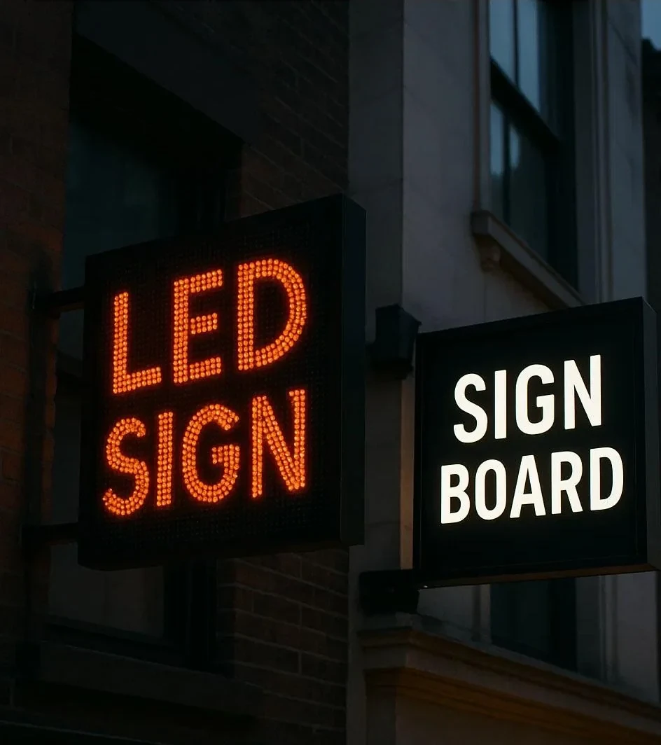 Illuminated architectural facade signage integrated by HG Walls
