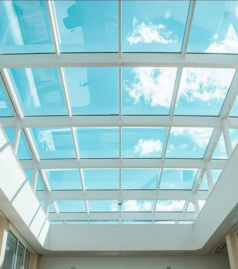 Skylights and Atrium Glass Roofs